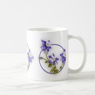 Taza De Café Flores de Columbine