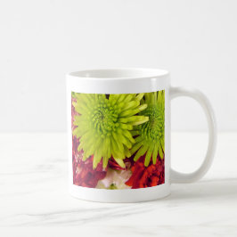 Taza De Café flores de crisantemo