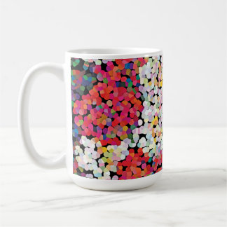 Taza De Café Flores de cristal rojo