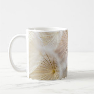 Taza De Café Flores de dientes de león blanco