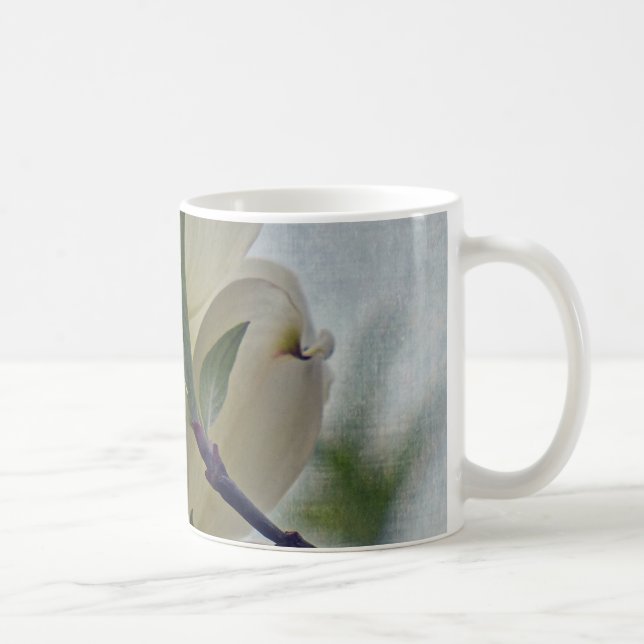 Taza De Café Flores de dogwood (Derecha)