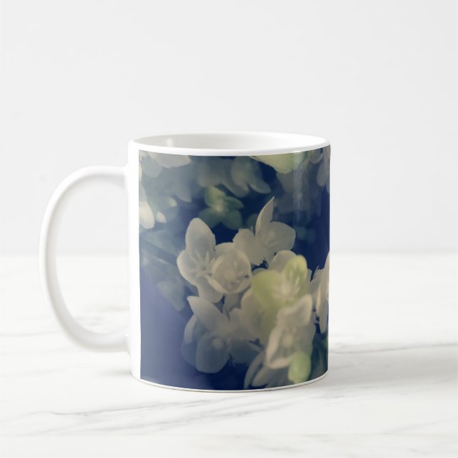 Taza De Café Flores de época Mug (Izquierda)