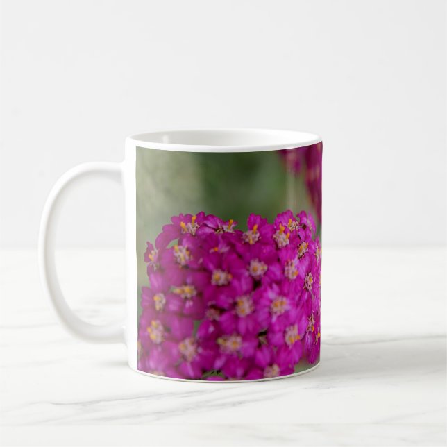 Taza De Café Flores de flecha rosa (Izquierda)