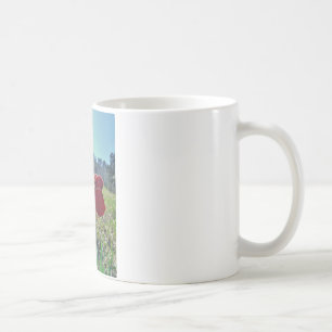 Taza De Café Flores de hadas y amarillas