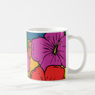 Taza De Café Flores de Hibisco #5