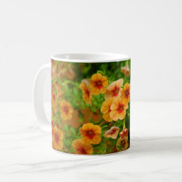 Taza De Café Flores de jardín 