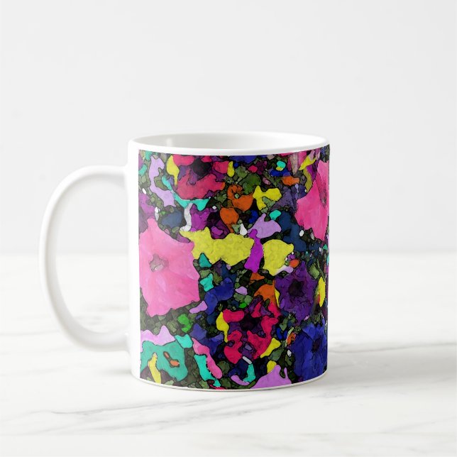 Taza De Café Flores de juego ~ Mug / Cup (Izquierda)