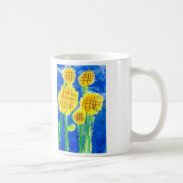 Taza De Café Flores de la mañana