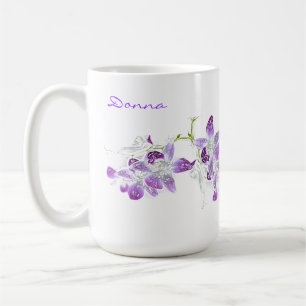 Taza De Café flores de la primavera - donna