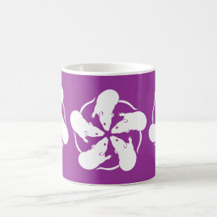 Taza De Café Flores de la rata