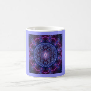 Taza De Café FLORES DE LA VIDA/Blume des Lebens