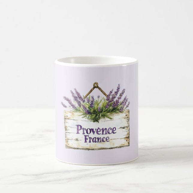 Taza De Café Flores de lavanda Provenza, Francia (Centro)
