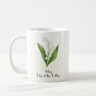 Taza De Café Flores de lirio de mayo del valle