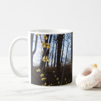 Taza De Café Flores de luciérnagas en primavera