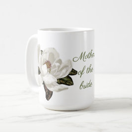 Taza De Café Flores de Magnolia elegantes