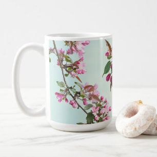 Taza De Café Flores de manzana 2