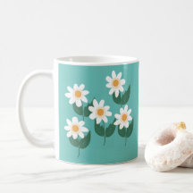 Flores de margarita del Boho blanco
