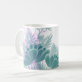 Taza De Café flores de pascua lluviosas