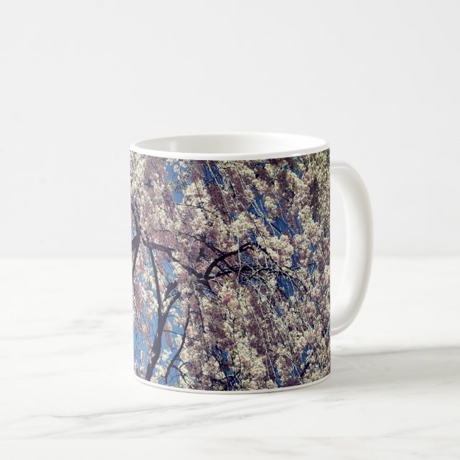 Taza De Café Flores de primavera (Anverso derecho)
