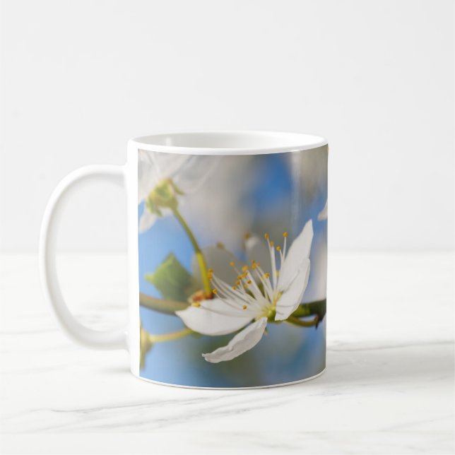 Taza De Café flores de primavera (Izquierda)