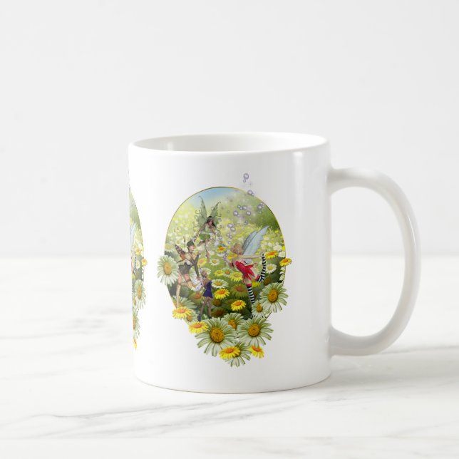 Taza De Café Flores de primavera (Derecha)