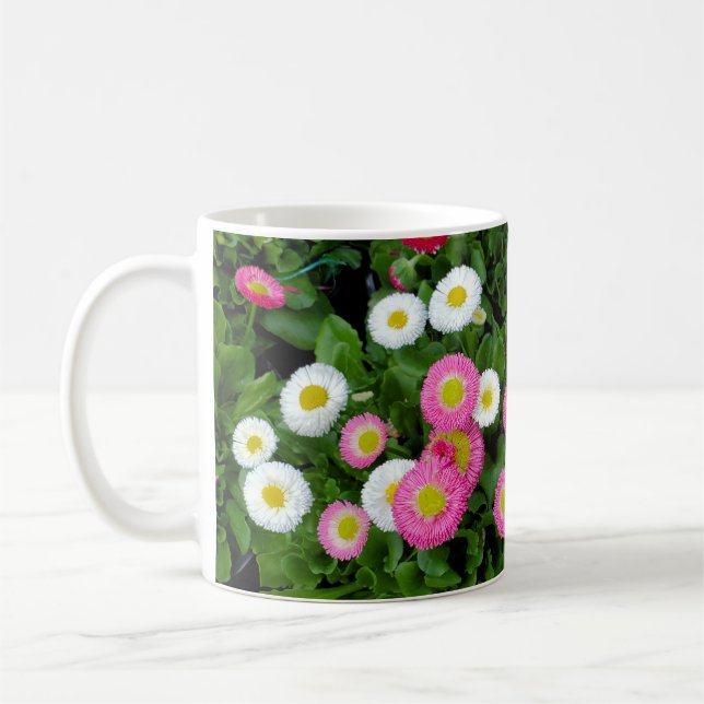 Taza De Café Flores de primavera (Izquierda)
