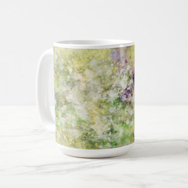 Taza De Café Flores de primavera (Anverso izquierdo)