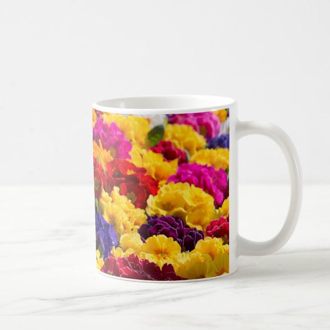Taza De Café Flores de primavera (Derecha)