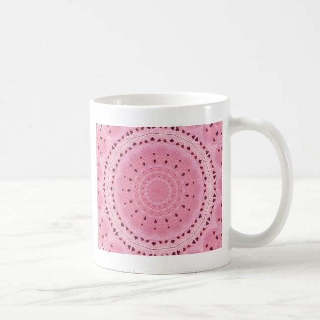 Taza De Café Flores de primavera Kaleidoscope Mug (Derecha)