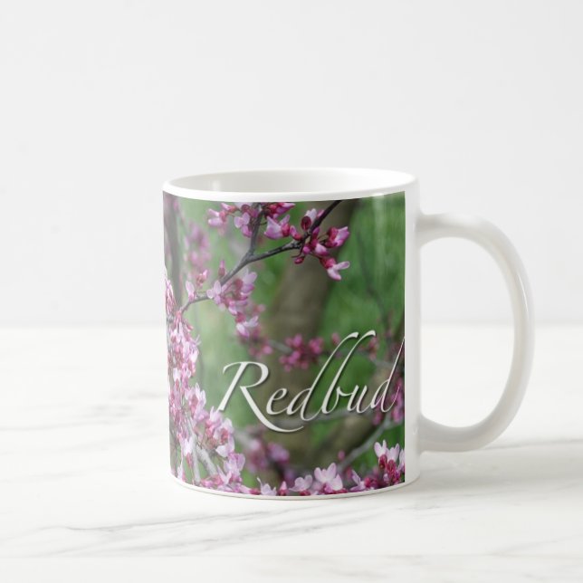 Taza De Café Flores de Redbud (Derecha)