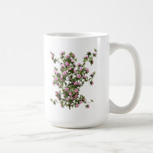 Taza De Café Flores de Rododendro
