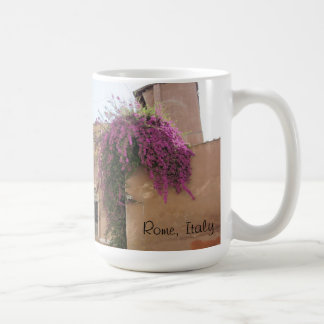 Taza De Café Flores de Roma, Italia