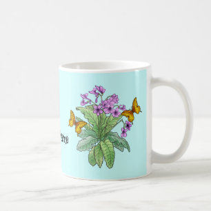 Taza De Café Flores de rosa