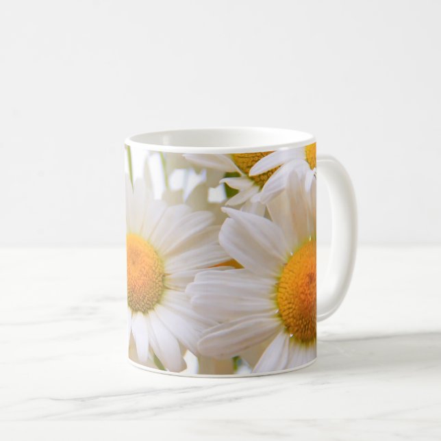 Taza De Café Flores de verano brillantes