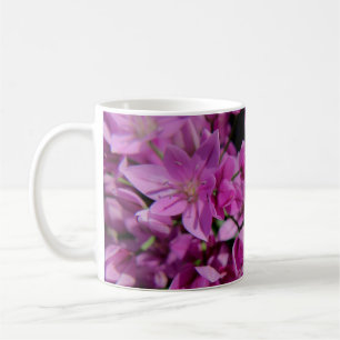 Taza De Café Flores de verano moradas de bonito