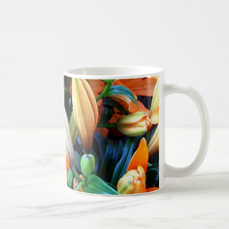 Taza De Café flores del manojo
