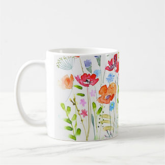 Taza De Café Flores del prado