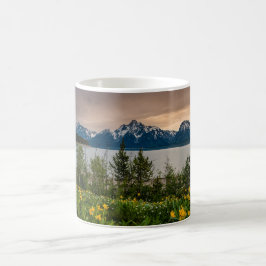 Taza De Café Flores en Colter Bay
