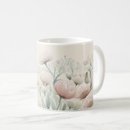Taza De Café Flores en Flor