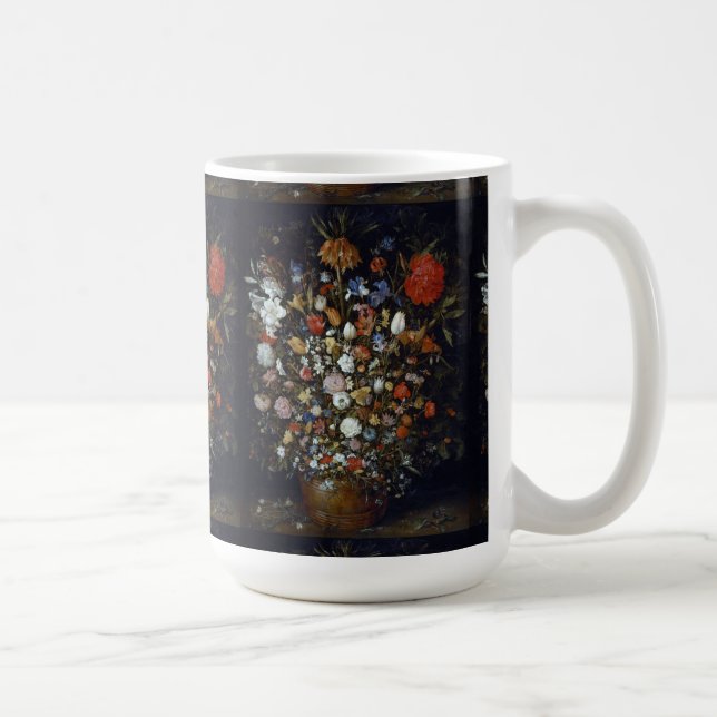 Taza De Café Flores en un barco de madera Jan Brueghel el ancia (Derecha)