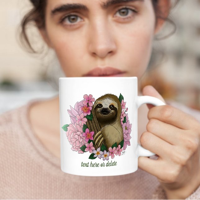 Taza De Café Flores eslovacas rosas (Subido por el creador)