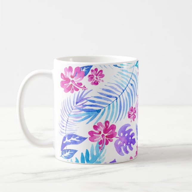 Taza De Café Flores exóticas (Izquierda)