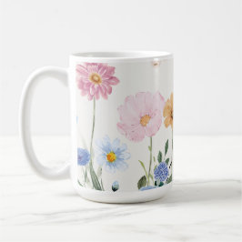 Taza De Café Flores florecientes