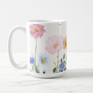 Taza De Café Flores florecientes