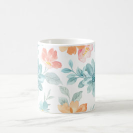 Taza De Café Flores impermeables: el toque de la naturaleza en 
