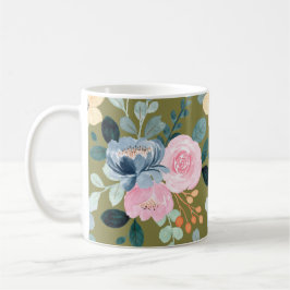 Taza De Café Flores impermeables: Elegancia floreciente, cada s