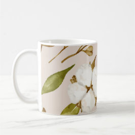 Taza De Café Flores impermeables: Encanto floral eterno