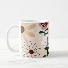 Taza De Café Flores impermeables: La Perfecta Mug Floreciente