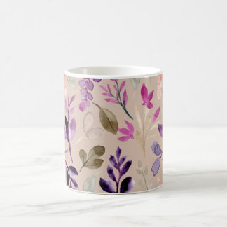 Taza De Café Flores impermeables: Petales frescos, Mug eterna