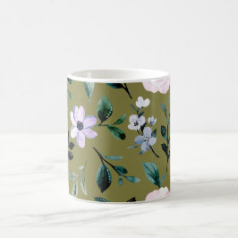 Taza De Café Flores impermeables: Regalo de la naturaleza en un